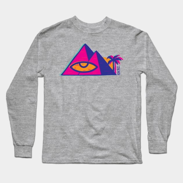 Illuminati Long Sleeve T-Shirt by senyasinitsa